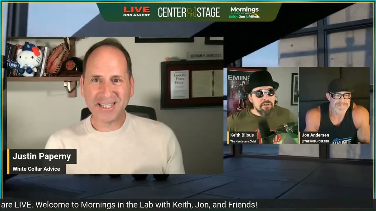 Justin Paperny on Federal Prison, Wall Street Fraud & Helping Men Prepare for the Worst