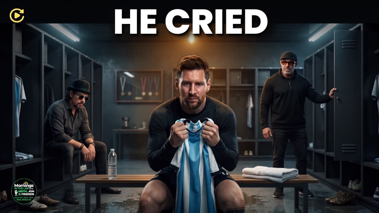 Messi Cried On The Field And The Whole World Watched 📱