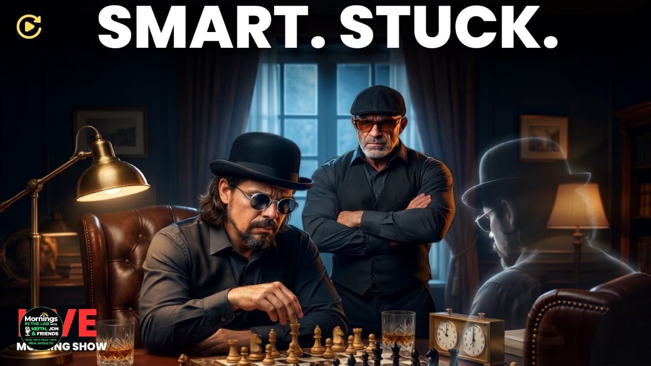 LIVE | The Overthinking Trap: How Smart Men Talk Themselves Out Of Their Best Decade