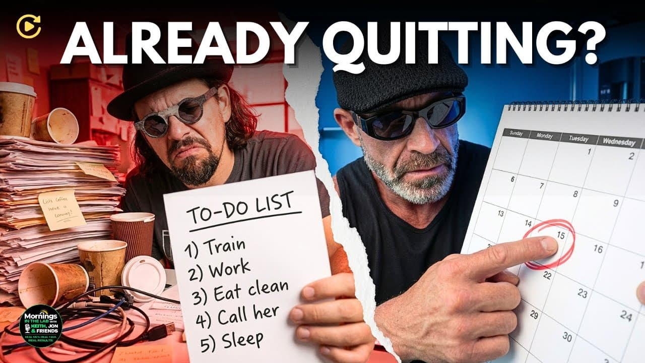 Already Quitting? The "Week 2 Reset" That Saves Your 2026 Goals