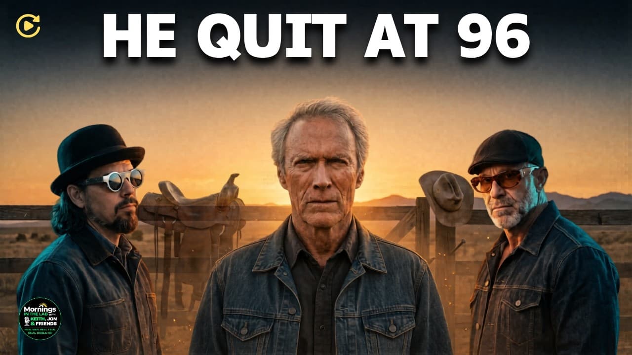 Clint Eastwood Retires At 96 — What He Knew That Most Men Don't 📱