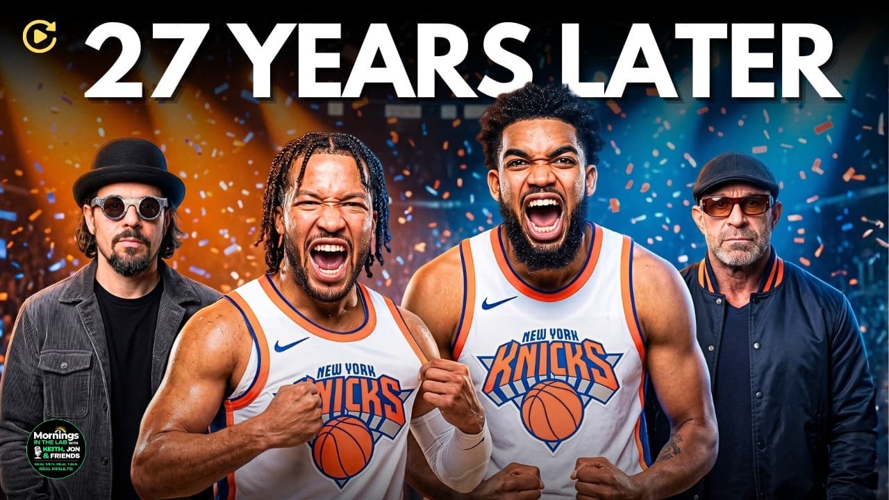 The Knicks Waited 27 Years. Why Are You Still Waiting? 📱
