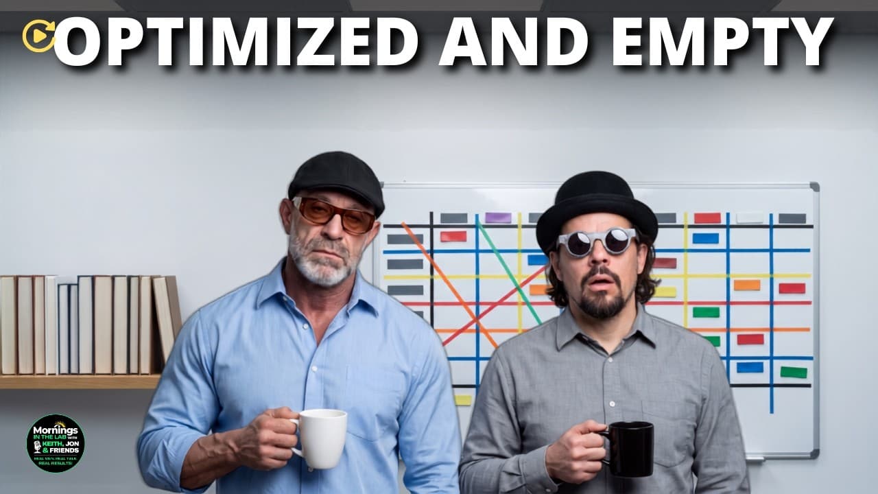LIVE | Why Grown Men Need to Waste More Time