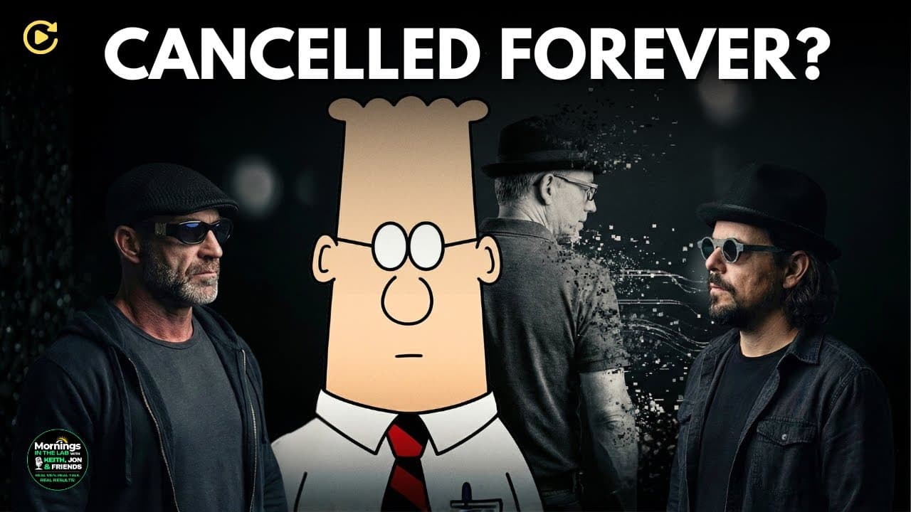 Scott Adams Died Yesterday. Did Dilbert Die Too? (A Warning to Men) 📱