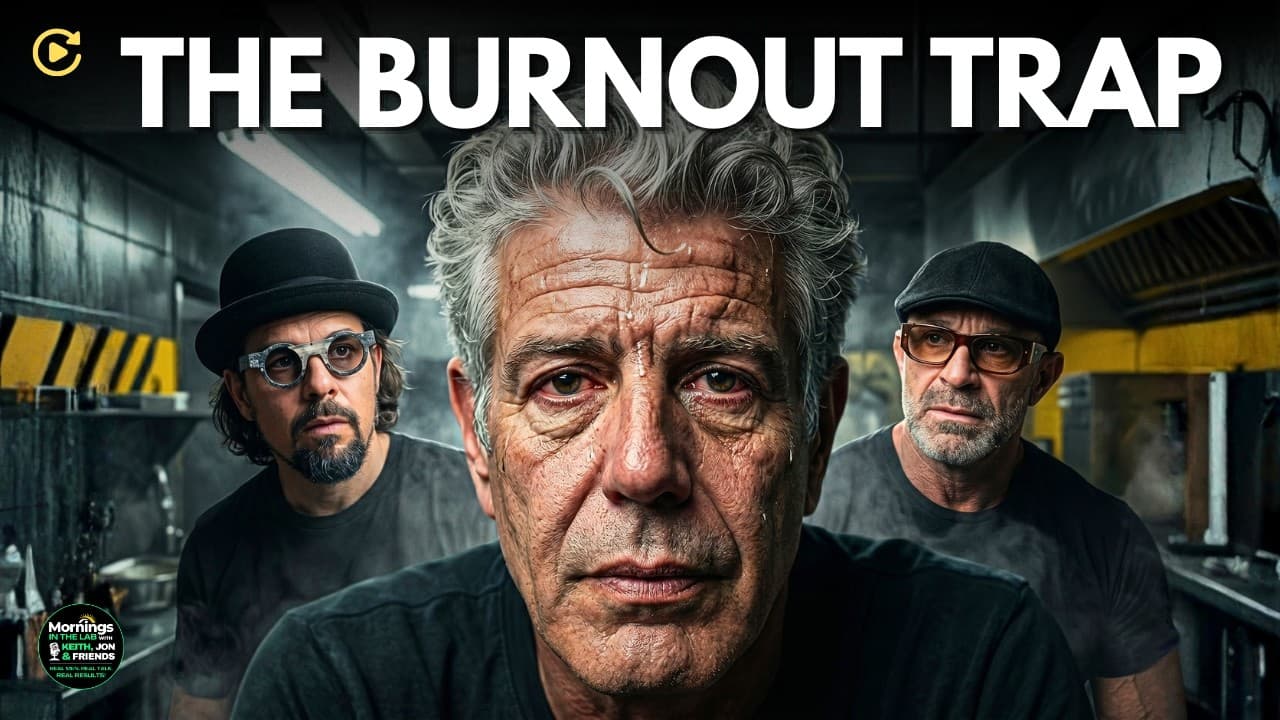 Anthony Bourdain "Tony" Trailer Reaction: The Burnout Trap Every Man 30-55 Falls Into