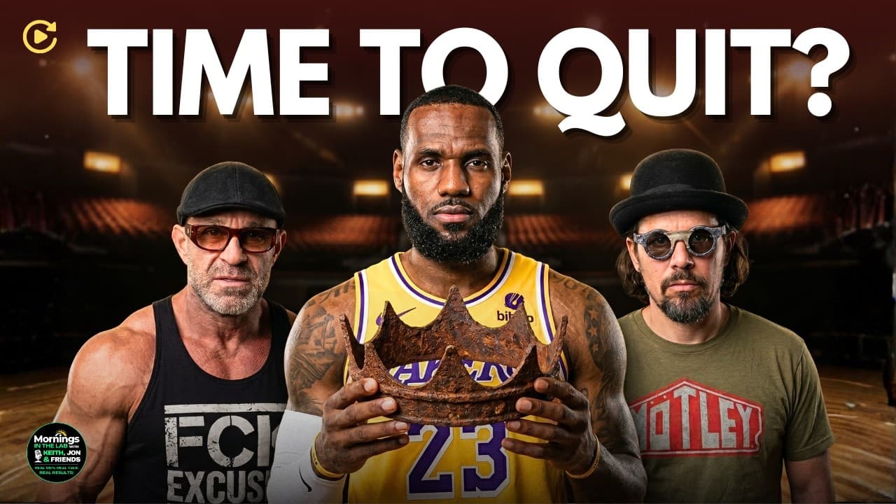 LeBron James & The Retirement Trap: When Is It Time To Walk Away? 📱