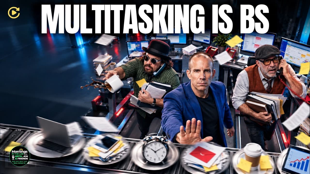 LIVE | Multitasking Is Just Productivity Theatre
