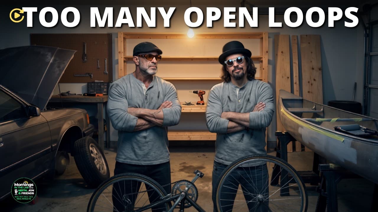 LIVE | You Don’t Need More Time. You Need Fewer Open Loops.