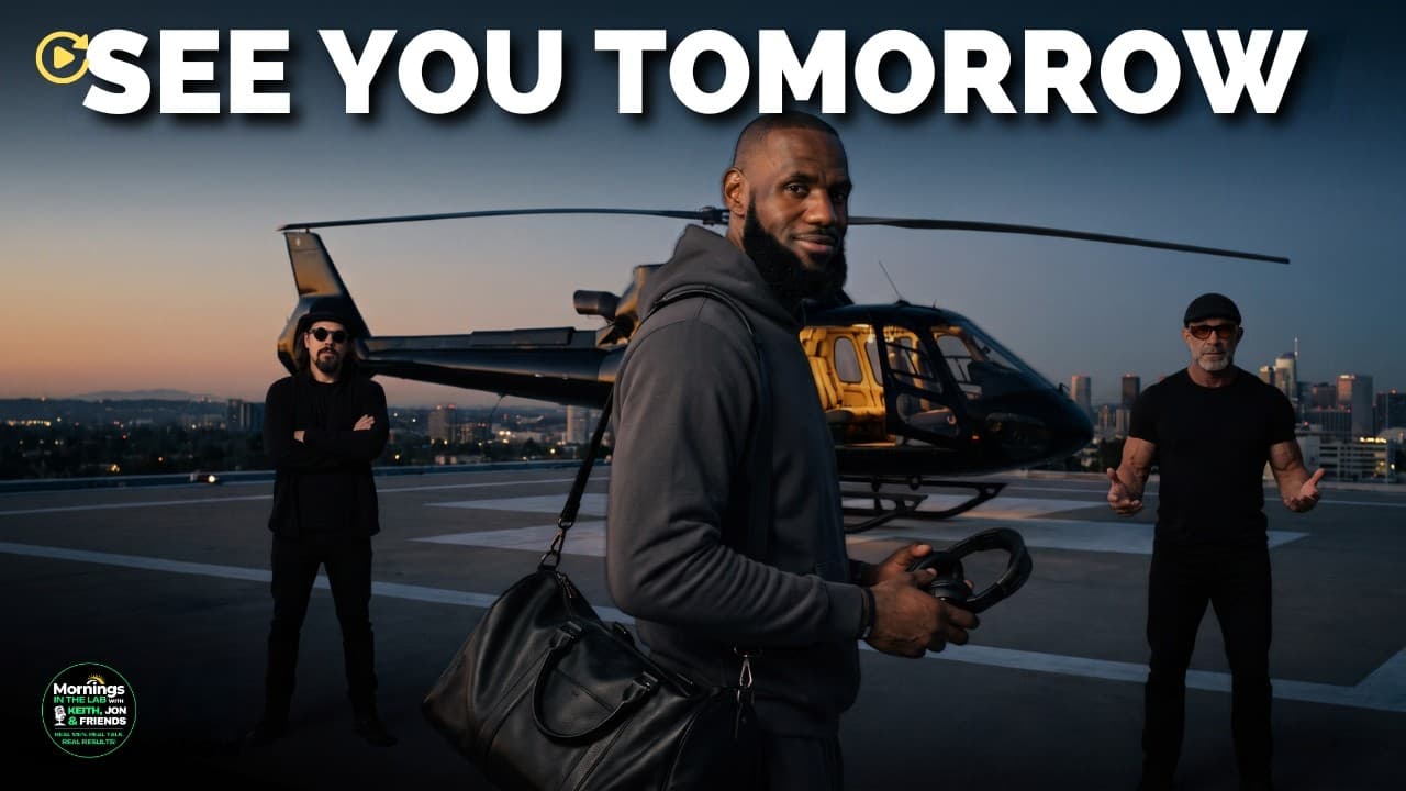 LIVE | LeBron Commutes 95 Miles To Work By Helicopter. Can You Lead A Team You Don't Live With? 📱
