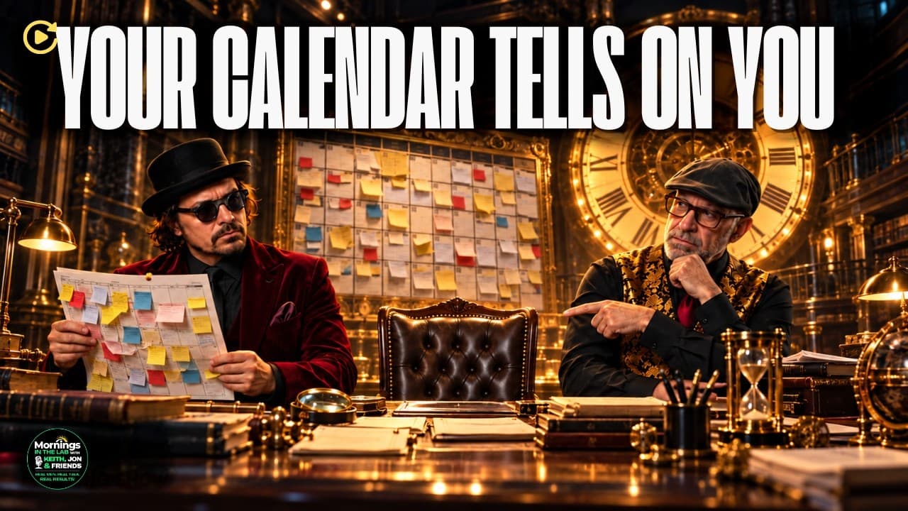 LIVE | Your Calendar Is Telling the Truth About Your Priorities
