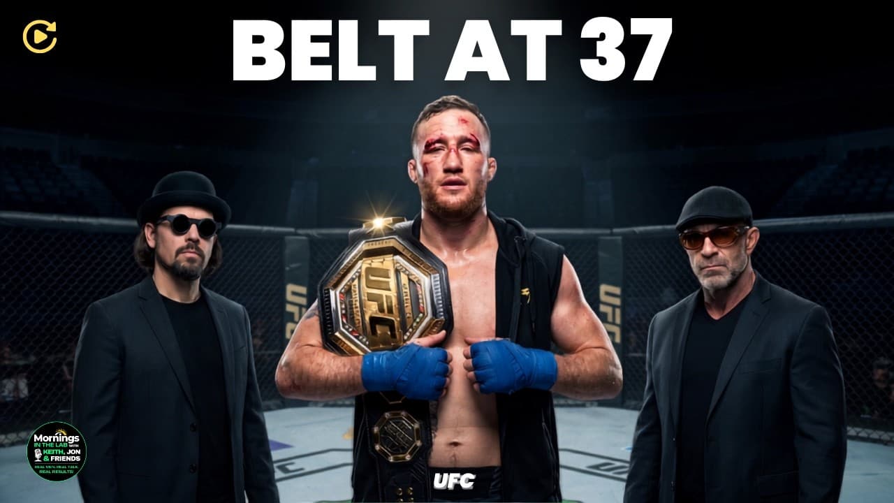 Gaethje Won The Belt At 37 After A Decade Of Losing The Big One 📱