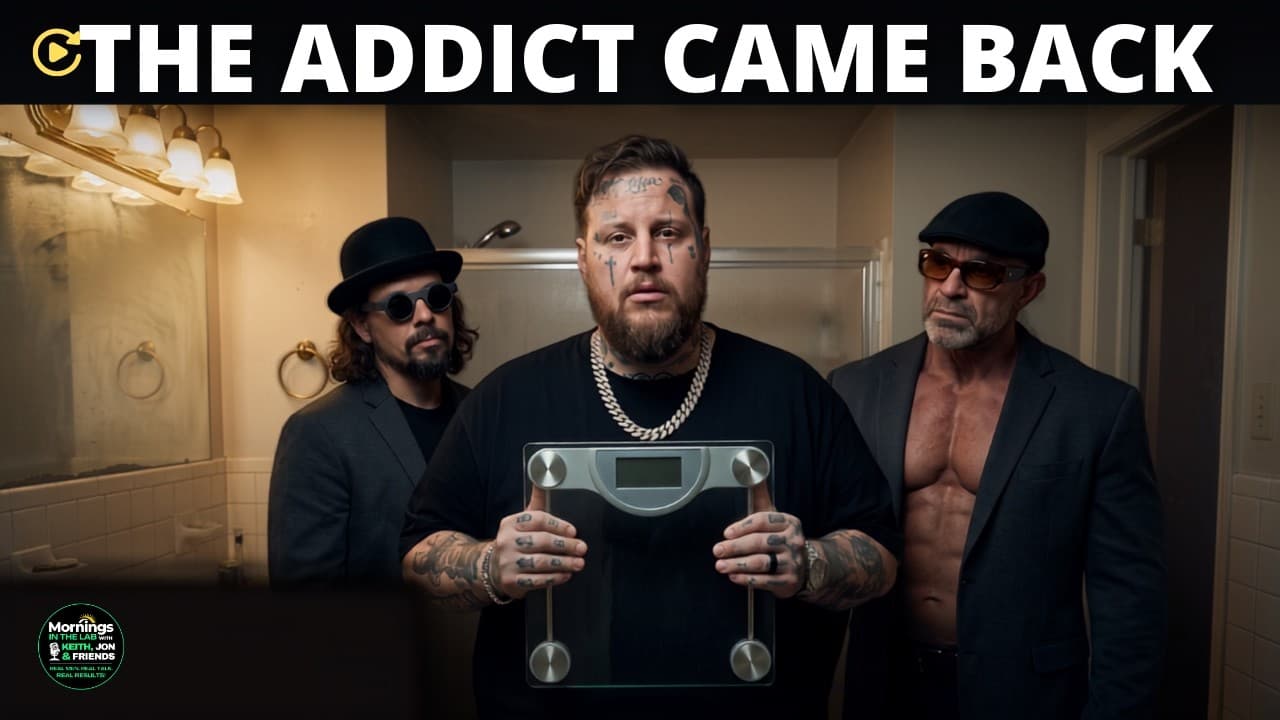 Jelly Roll Lost Nearly 300 Pounds Then Stress-Ate His Divorce 📱