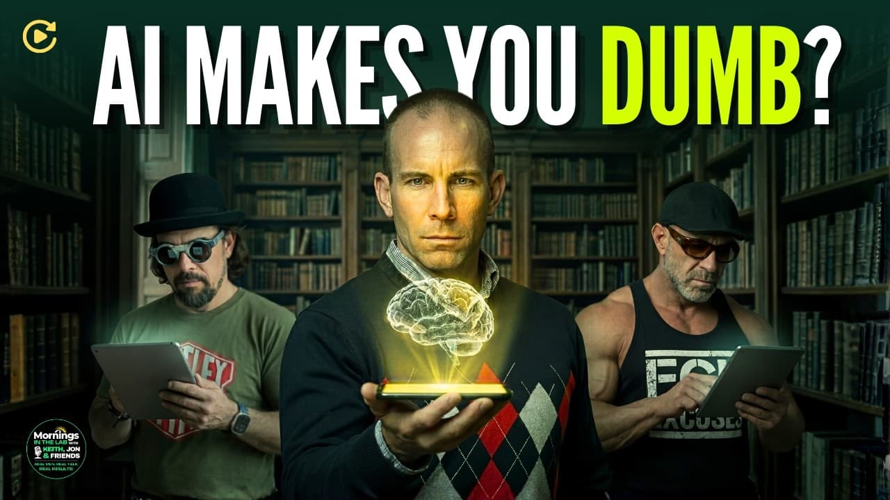 AI Makes Learning Easier… But Is That Actually BS? | Metacognitive Laziness & System 2 Thinking