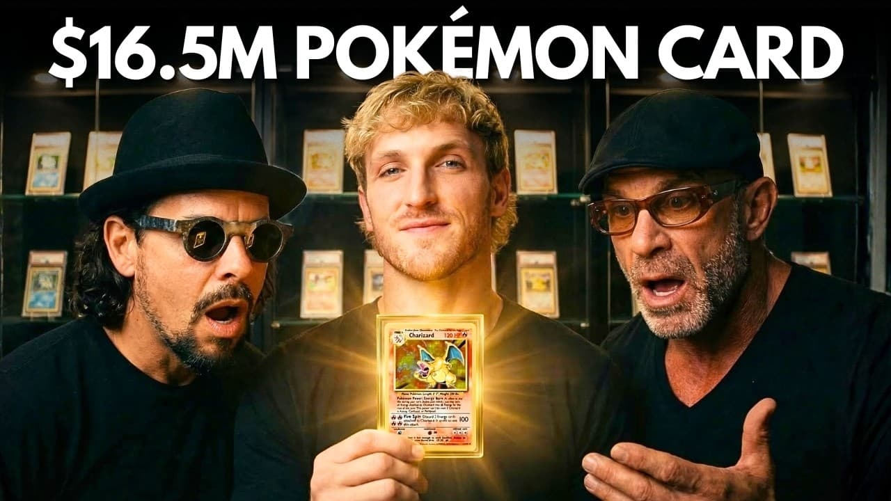 Logan Paul Just Sold a Pokémon Card for $16.5 Million