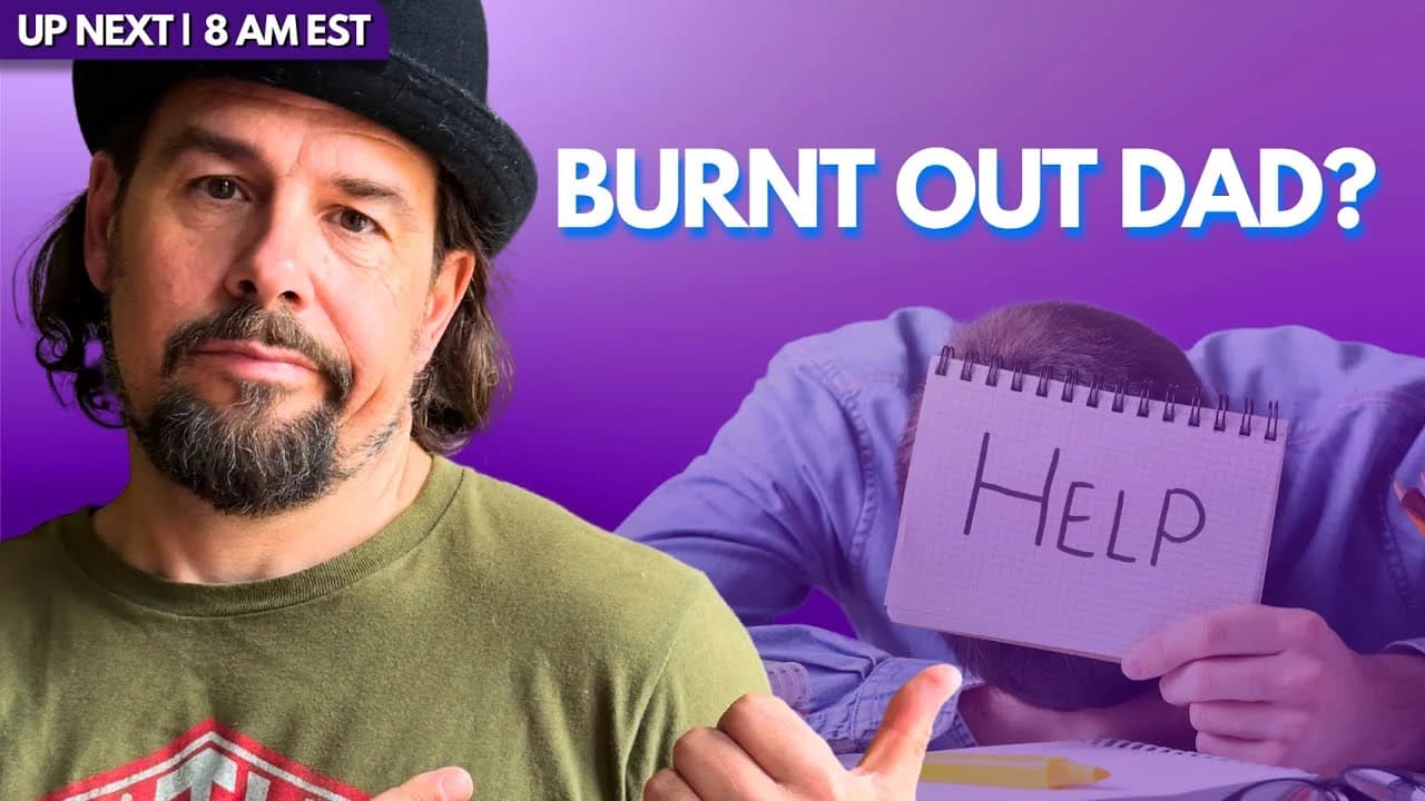 Dad Burnout Is REAL: The Morning Solution That's Saving Fathers in 2025