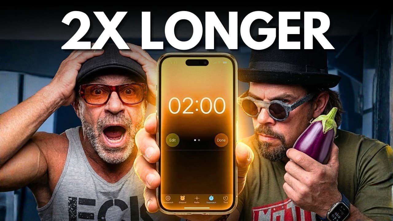 Scientists Built a Sex App That Doubles How Long Men Last