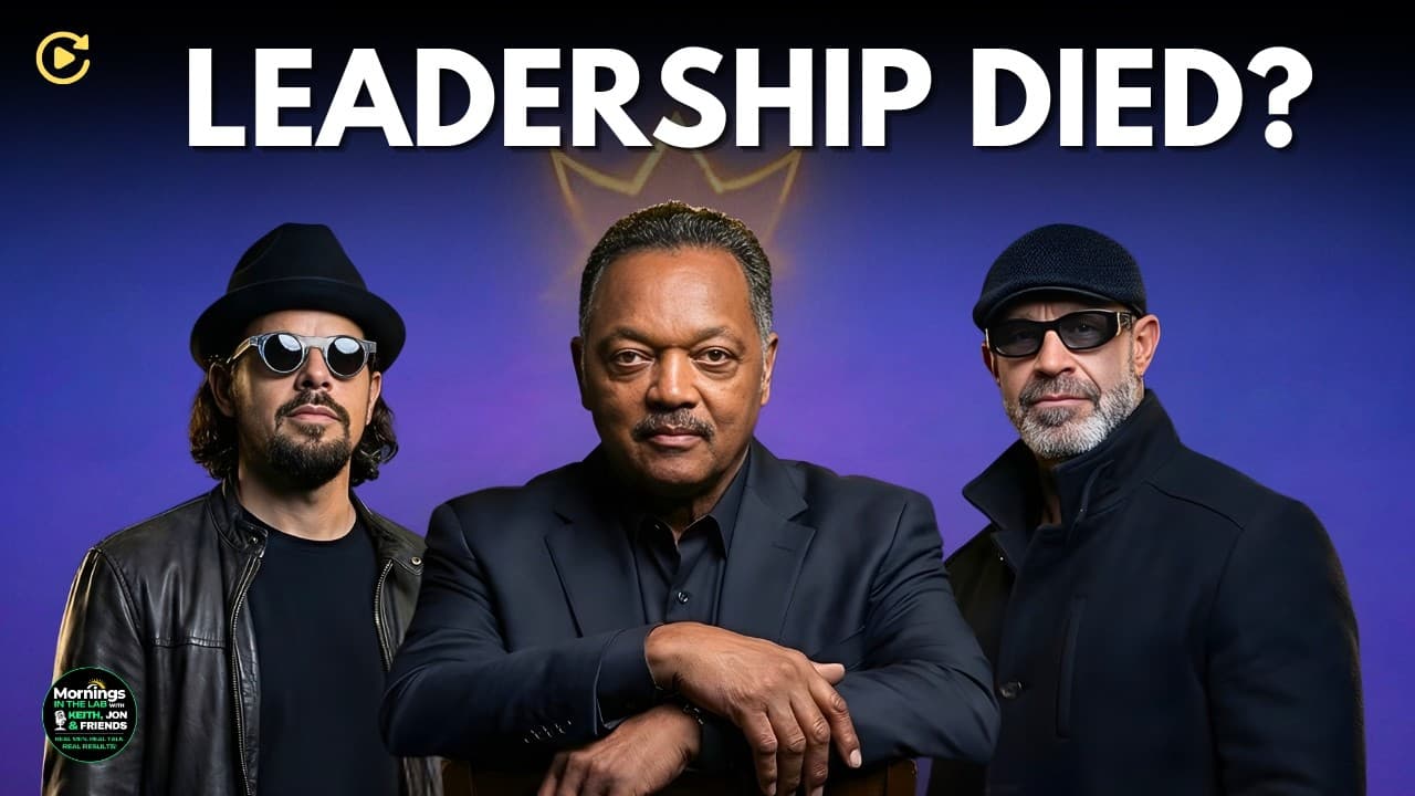 The Jesse Jackson Legacy: What Real Leadership Costs 📱