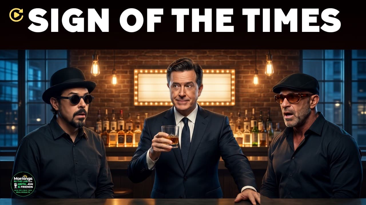 Colbert's Show Ended. His Sign Ended Up In A Bar 📱