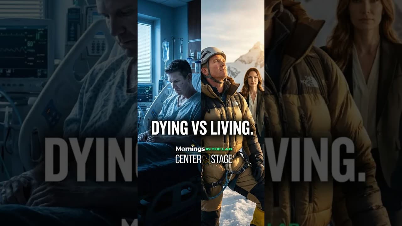 You're Not Living — You're Just Trying Not to Die (Wake Up Call for Men)