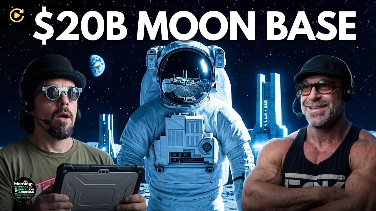 NASA Just Said They're Building a Moon Base — $20 Billion, Nuclear Power, and They Mean It 📱