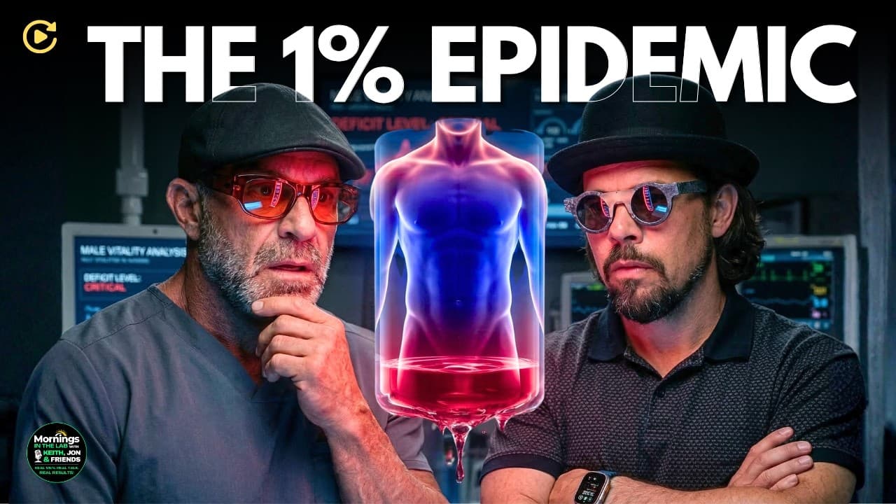 Your Testosterone Is Declining 1% Every Year — And Most Men Have No Idea